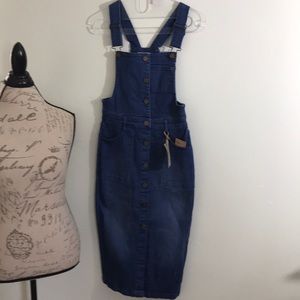 NWT RACHEL ROY FARMERS BROWN DEMIN size 2